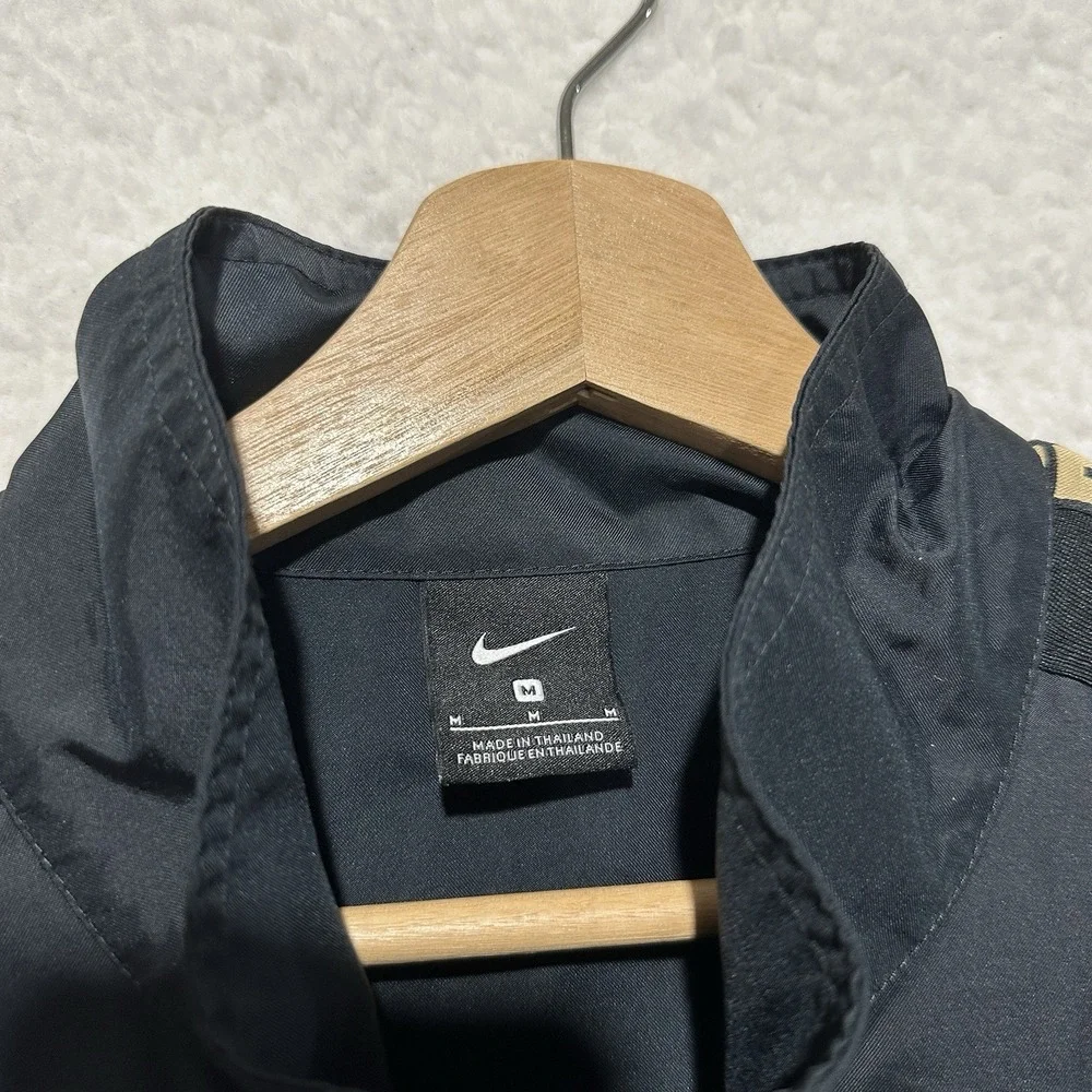 Nike Giannis Coming To America Track Jacket Black‎ Metallic Gold Size M